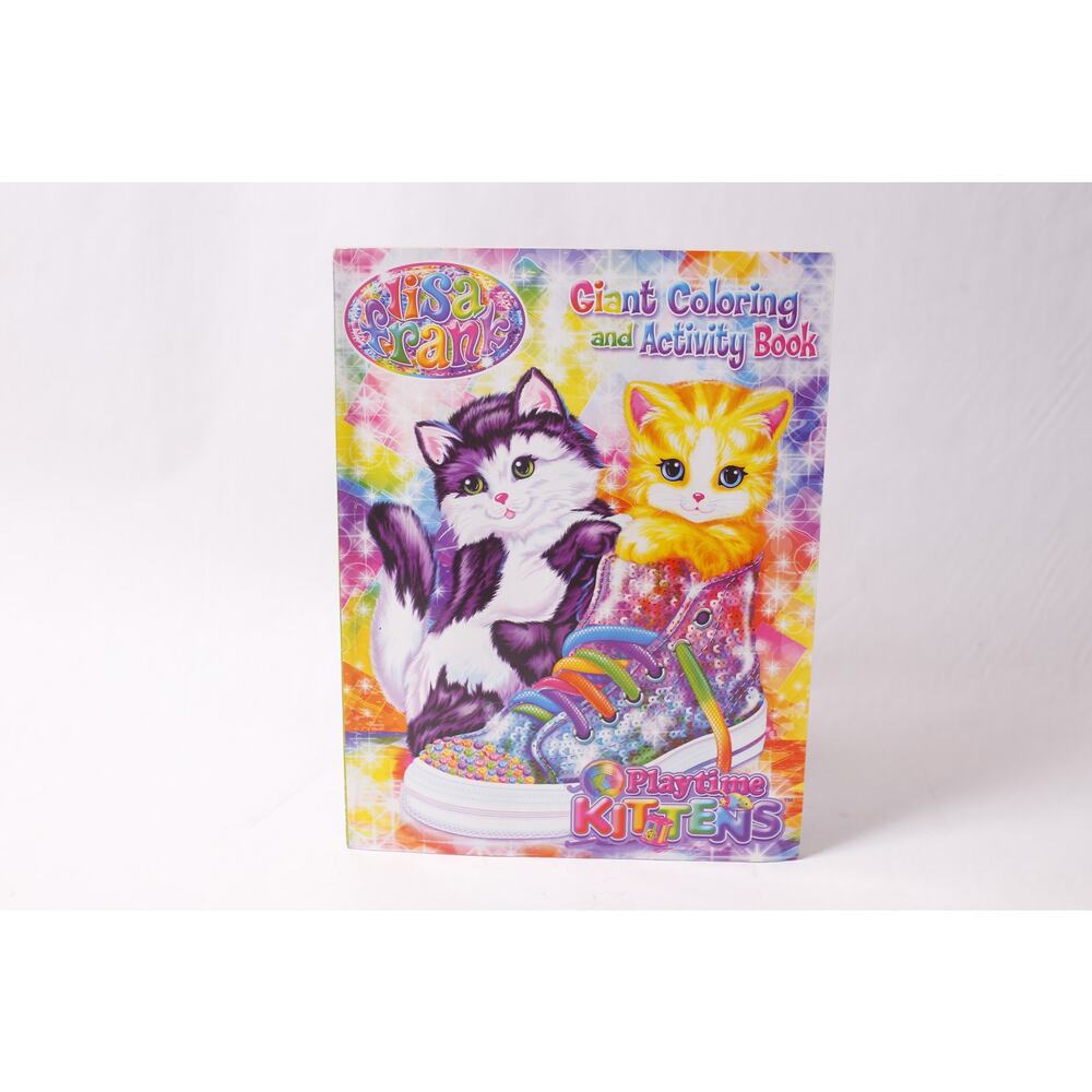 Lisa Frank Playtime Kittens Giant Coloring and Activity Book ~ 260304-WH 1031